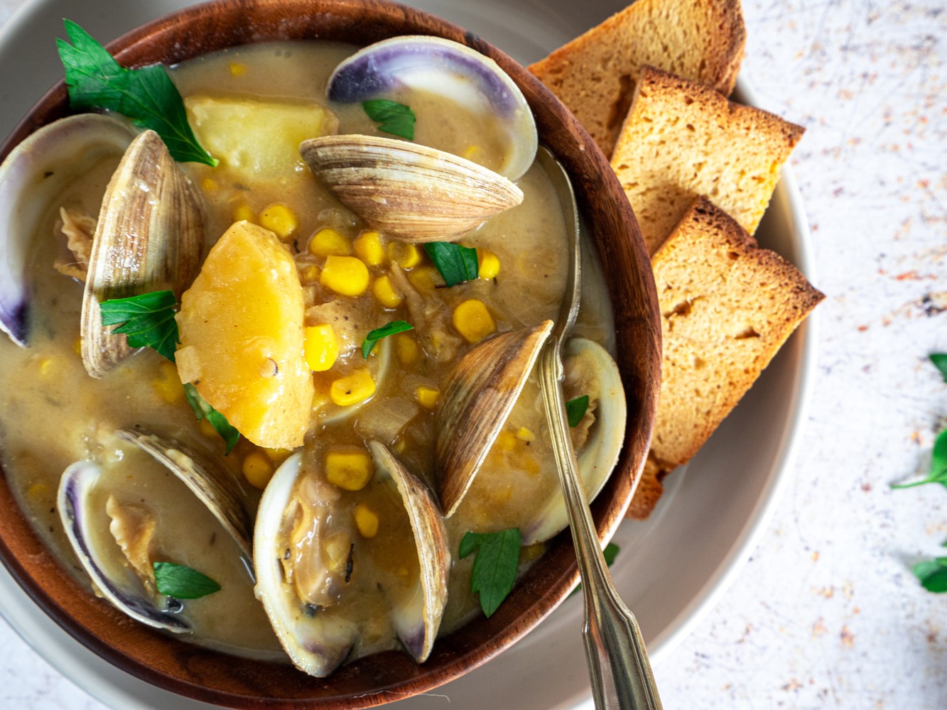 The Best Clam Chowder — Let's Dish Recipes