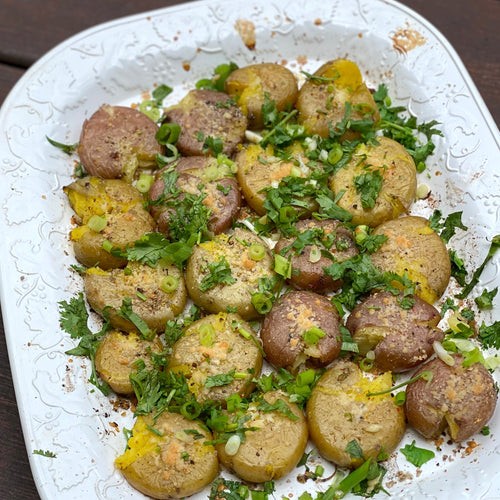 Image of Rosemary Smashed Potatoes