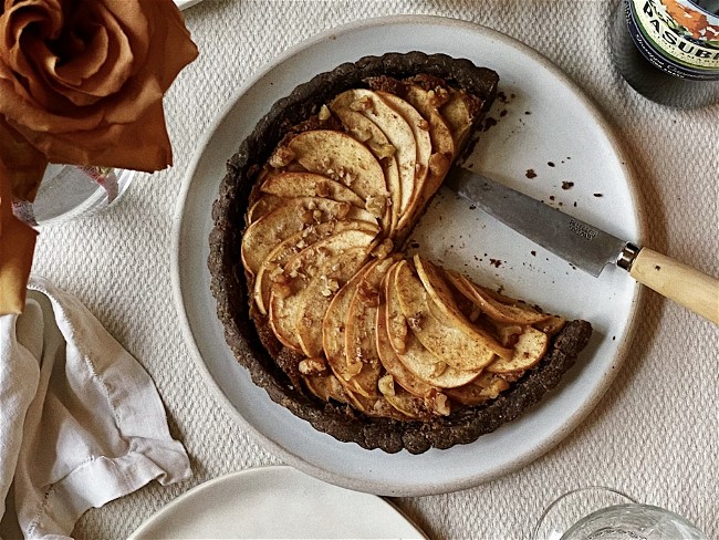 Image of Buckwheat Apple Frangipane Tart