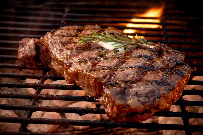 Image of Perfectly Grilled Texas Rib Eye Steak