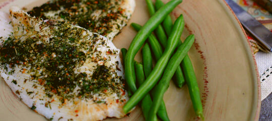 Flawless Flounder a Lean and Green Recipe