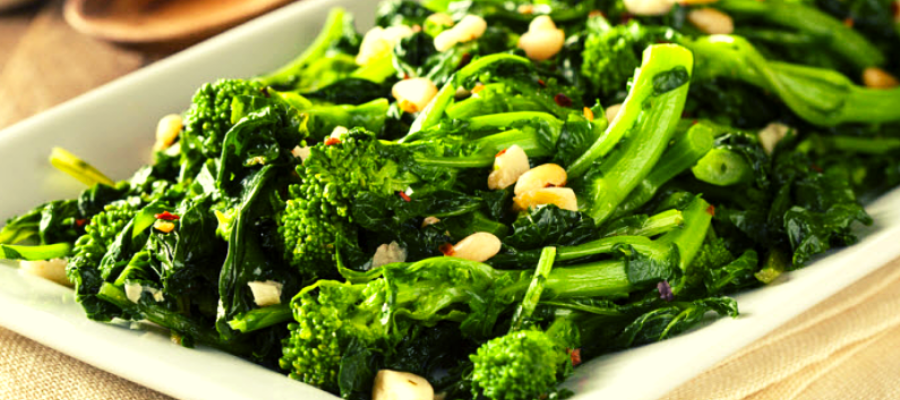 Restaurant Quality Broccoli Rabe with Garlic
