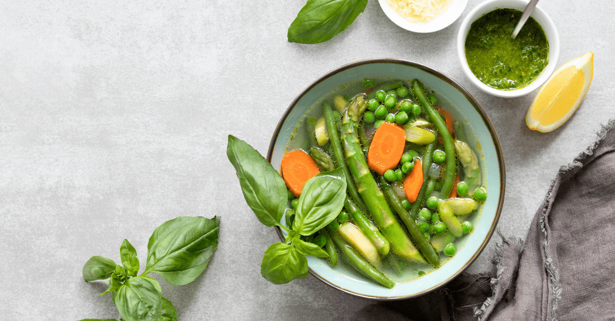 Spring Vegetable Soup – Blenditup Foods