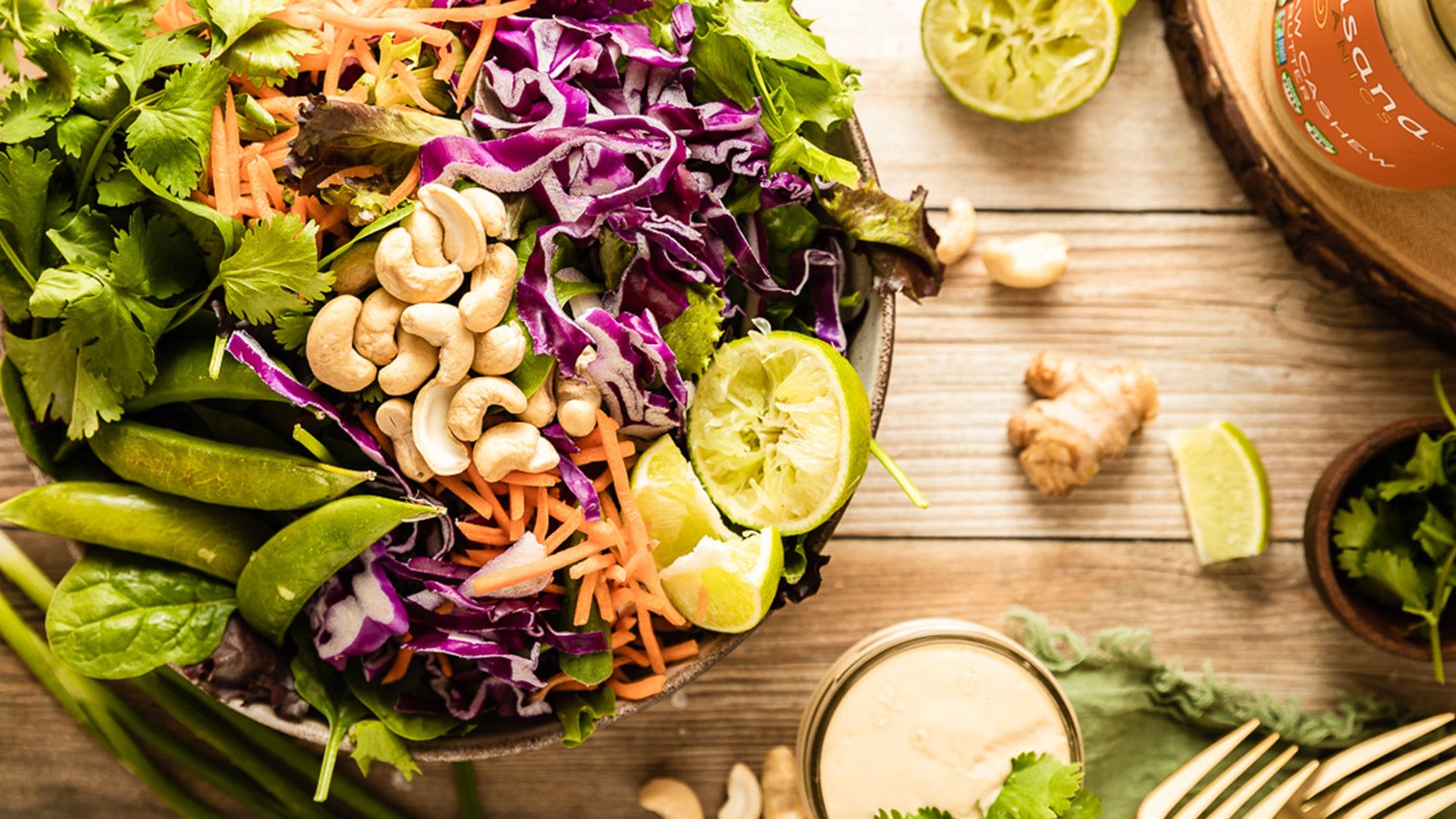 Image of Thai-Inspired Cashew Salad Dressing