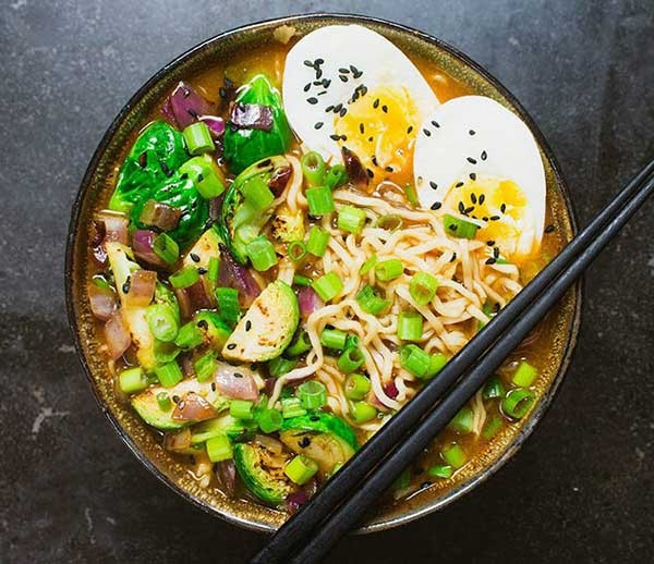 Image of Brussels Sprout Ramen Bowl