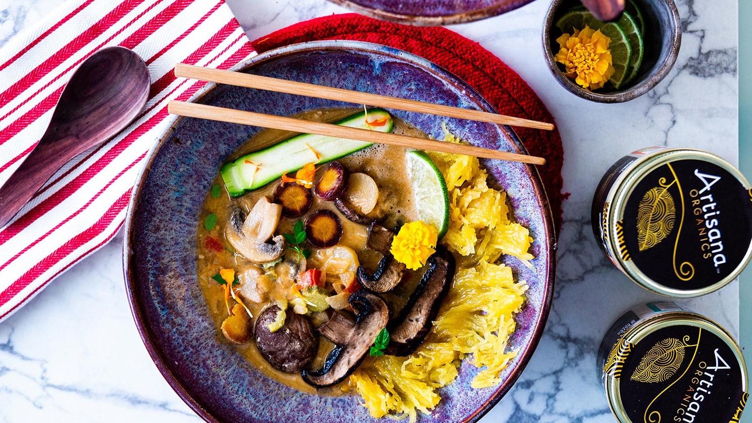 Image of Spaghetti Squash Ramen | Whole 30 Friendly