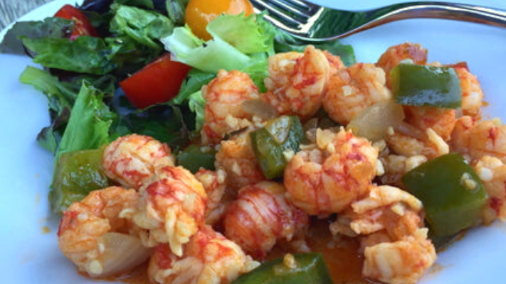 Seafood & Scallions Creole a Lean and Green Recipe