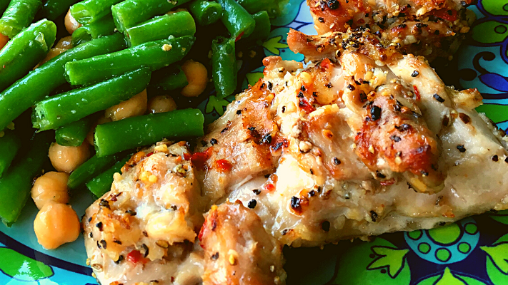 Image of Decadent 2 Ingredient Grilled Chicken