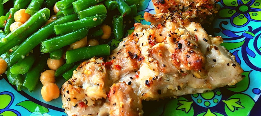 Decadent 2 Ingredient Grilled Chicken