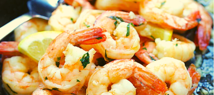 Garlic Butter Shrimp a Lean and Green Recipe