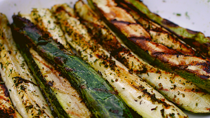 Image of Tender Char Grilled Zucchini- a Lean and Green Recipe
