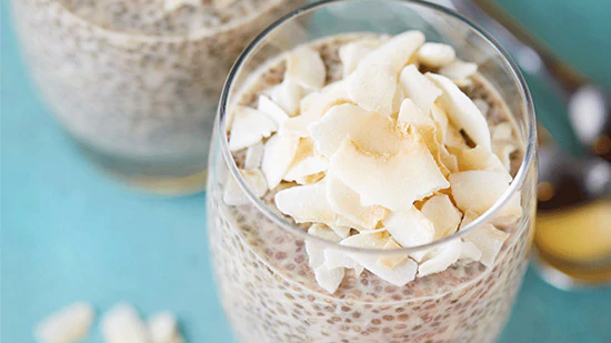 Image of Coconut Chia Pudding Recipe
