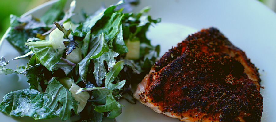 Cool Kale & Bok Choy Salad with Creamy Ranch Dressing