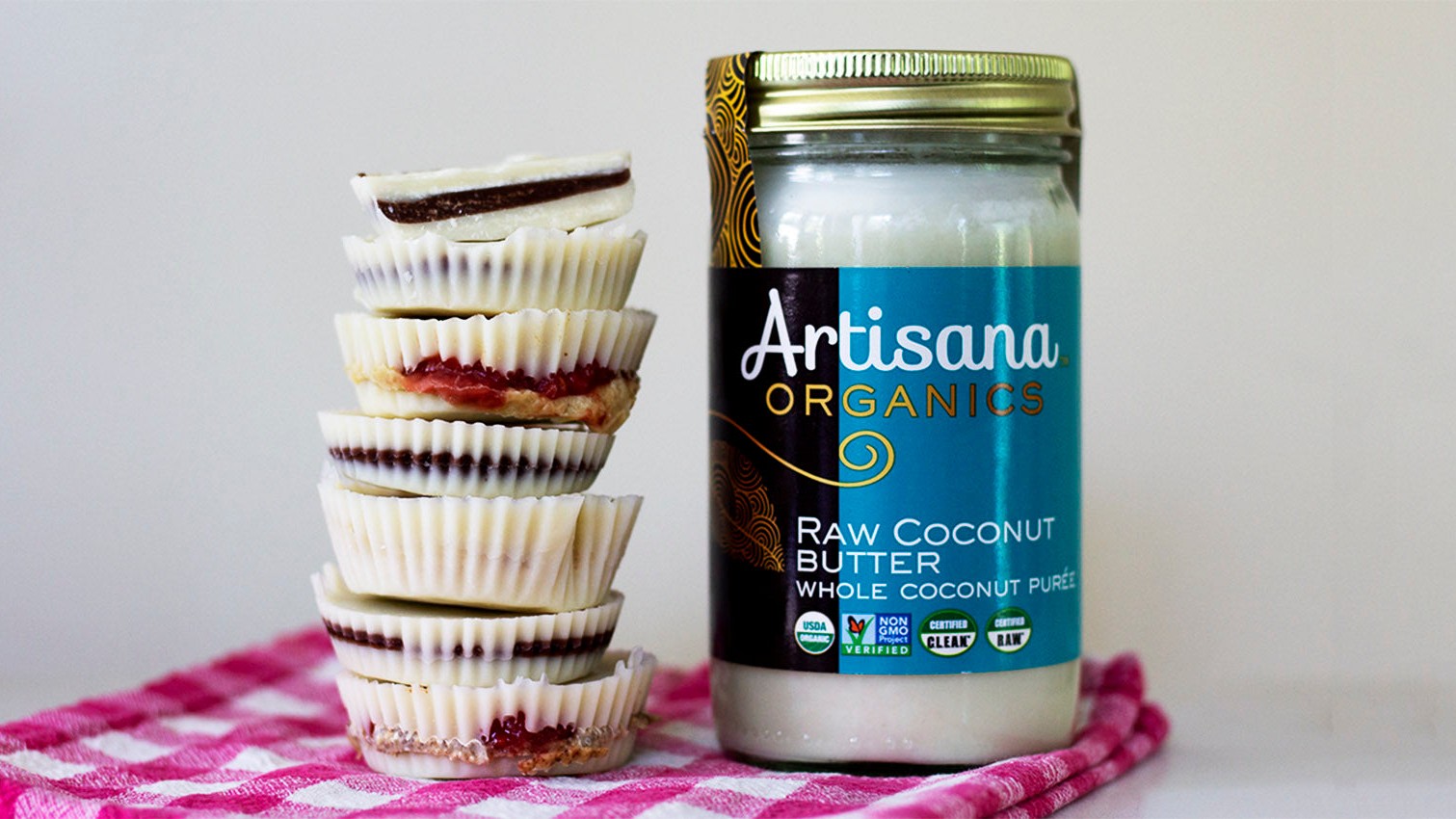 Image of Cashew Butter & Jelly Coconut Butter Cups