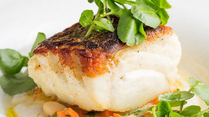 Image of Pan Seared Lemon Tarragon Cod- Lean and Green Recipe