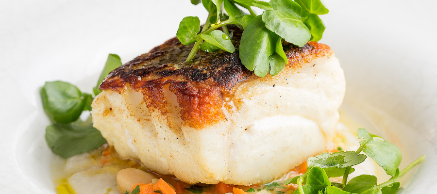 Pan Seared Lemon Tarragon Cod- Lean and Green Recipe