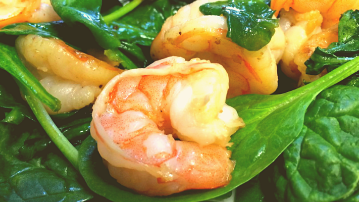 Image of Citrus Kissed Shrimp and Spinach – a lean and green recipe