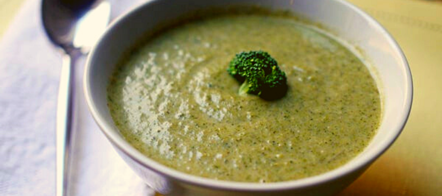 The BEST “Cream” of Broccoli Soup (a lean and green recipe!)