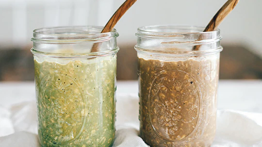 Image of Chocolate Protein Overnight Oats Recipe