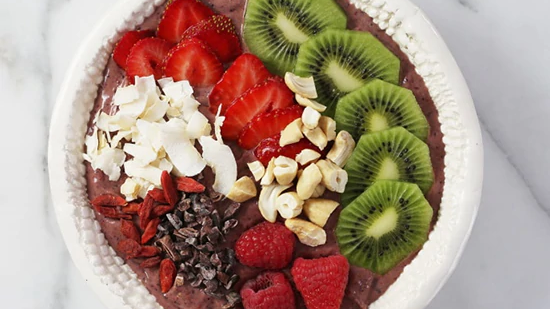 Image of Cacao Berry Smoothie Bowl Recipe