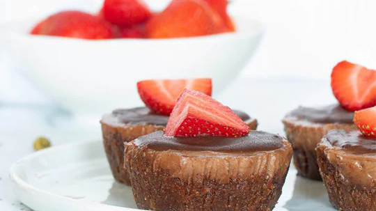 Image of No-Bake Chocolate Cheesecake Bites Recipe