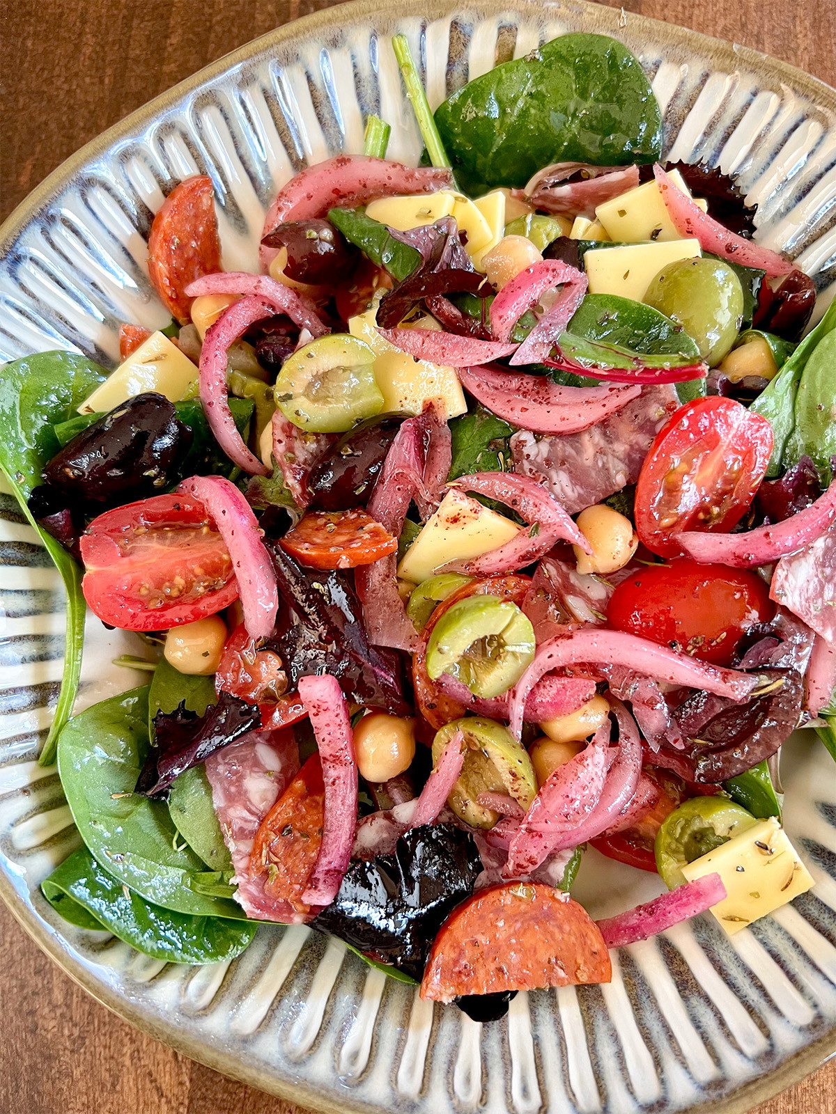 Loaded Mediterranean Salad