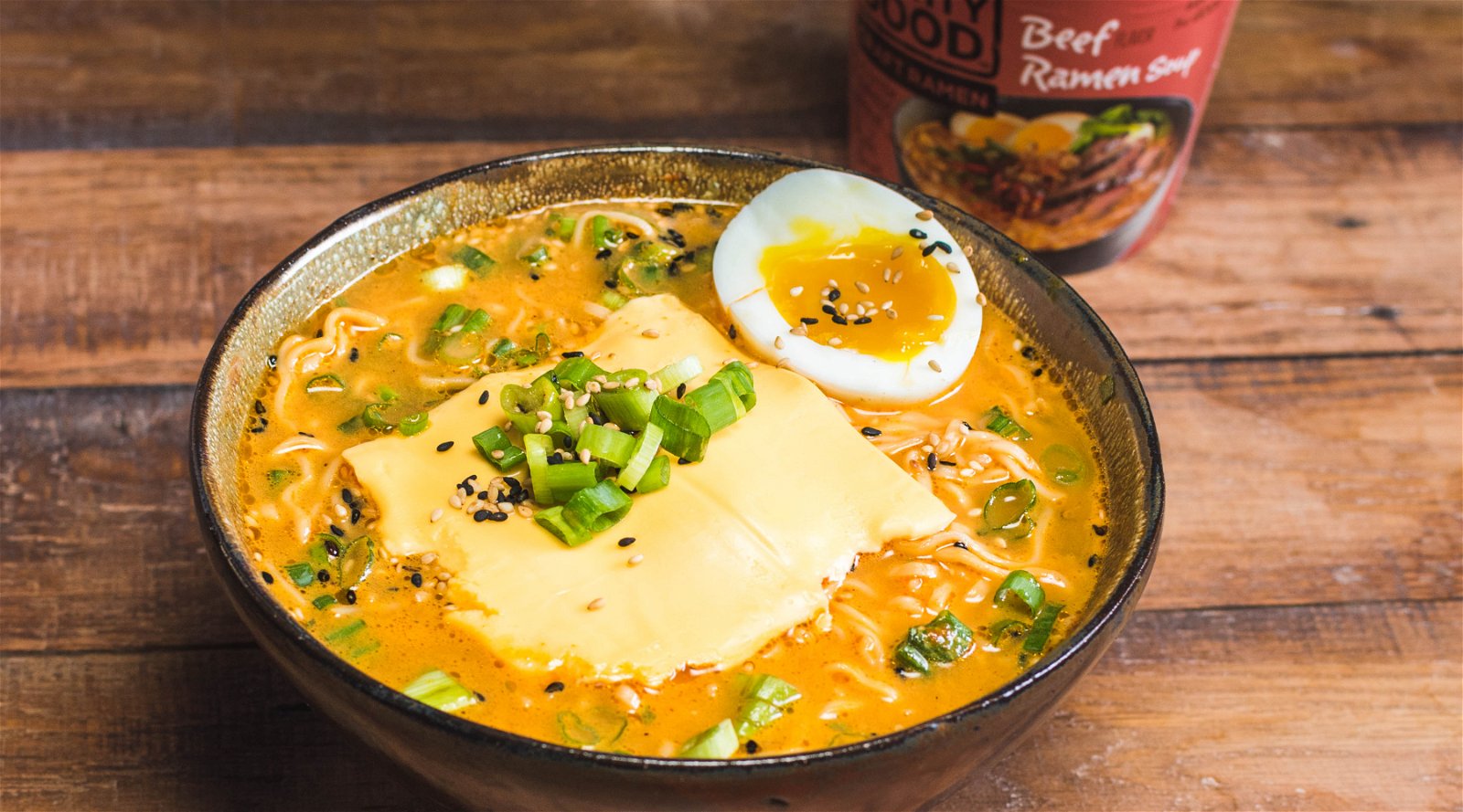 Cheesy Beef Craft Ramen