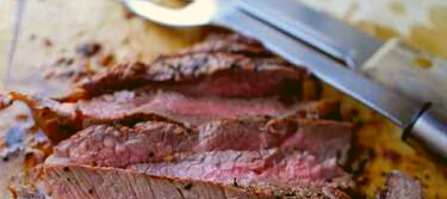 Char Grilled Tuscan Steak (lean and green recipe)