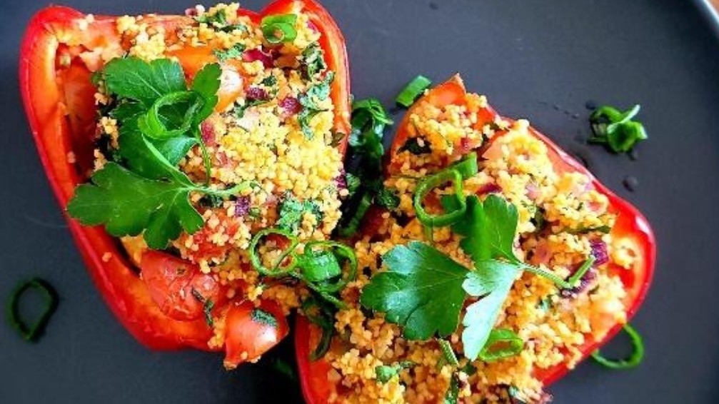Image of Stuffed Bell Pepper with Couscous
