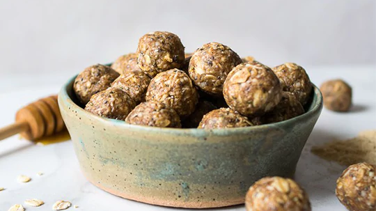 Image of Maca Almond Energy Bites Recipe