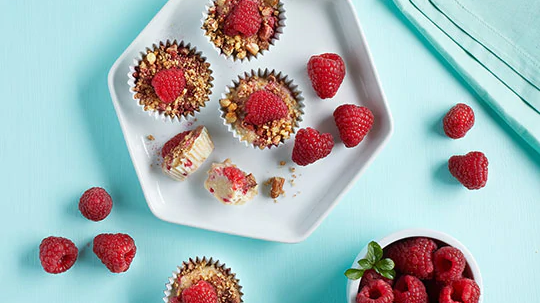 Image of Raspberry Cheesecake Bites