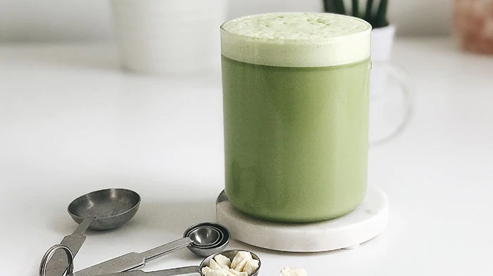 Image of Matcha Butter Latte Recipe