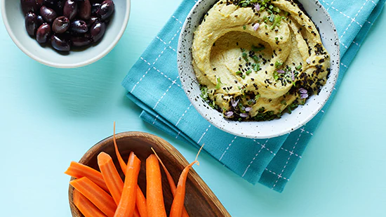 Image of Protein & Greens Hummus Recipe