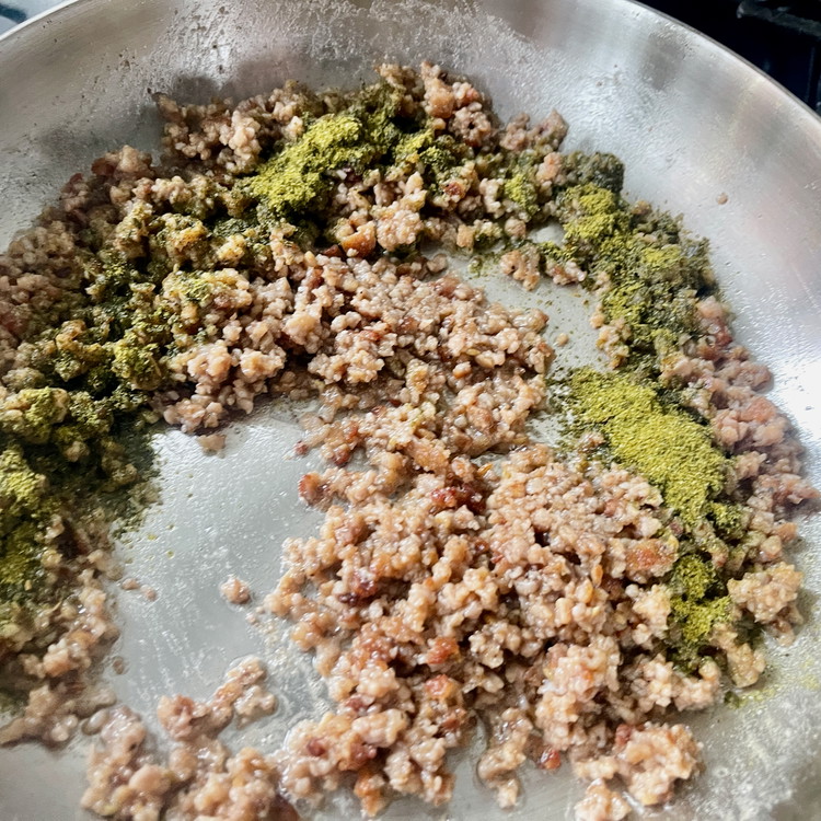 Image of Add the flour and D’Vora and stir well to combine.