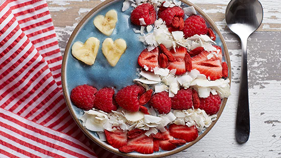 Image of Red, White & Smoothie Bowl