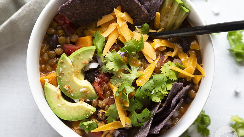 Image of Lentil & Sweet Potato Chili