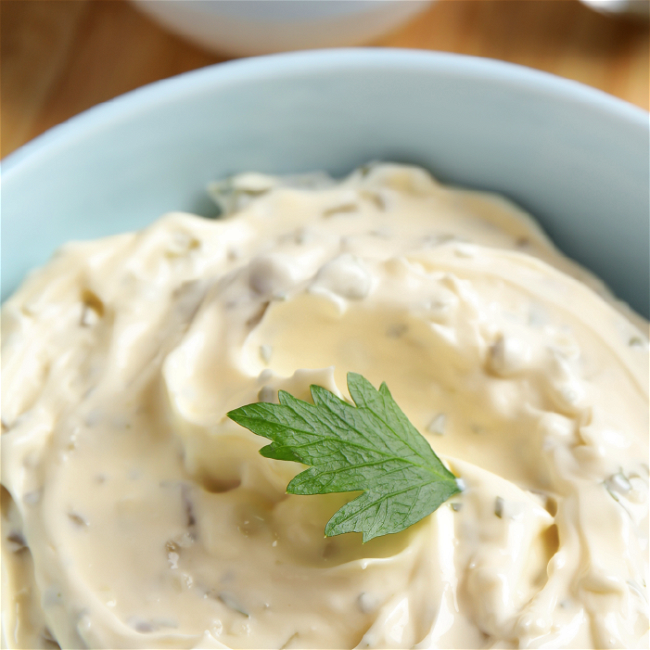 Image of Creamy Dill Pickle Vegetable Dip