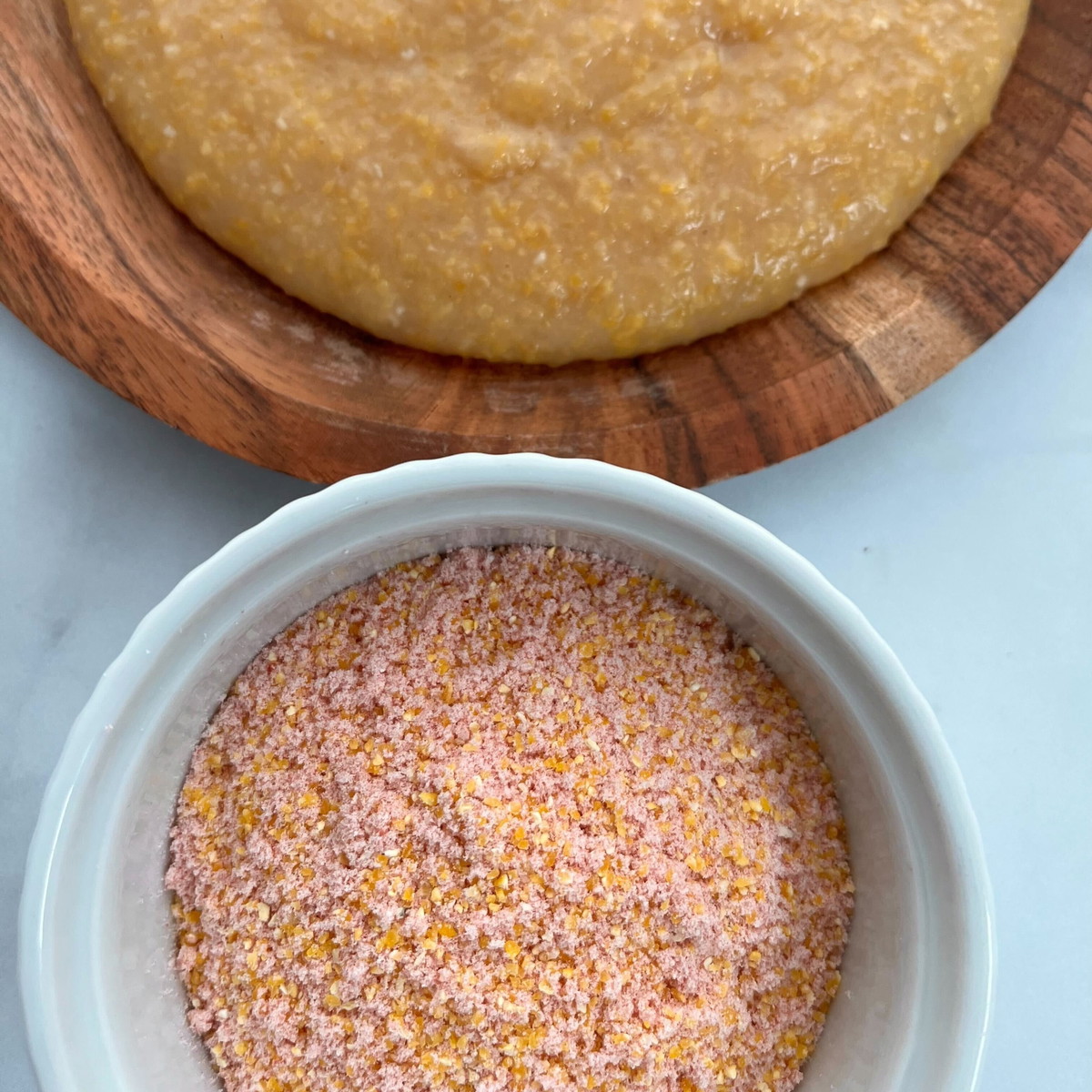 Stovetop Strawberry Cream Corn Grits