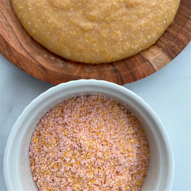 Image of Stovetop Strawberry Cream Corn Grits