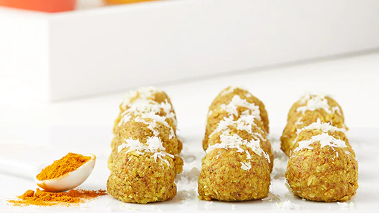 Image of Coconut Turmeric Macaroons Recipe