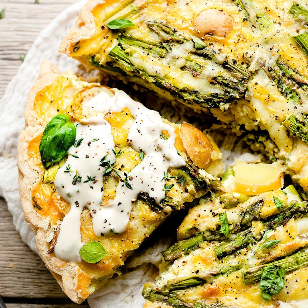 Spring Vegetable Quiche - Kimberton Whole Foods