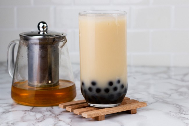 Image of Jasmine Boba Milk Tea