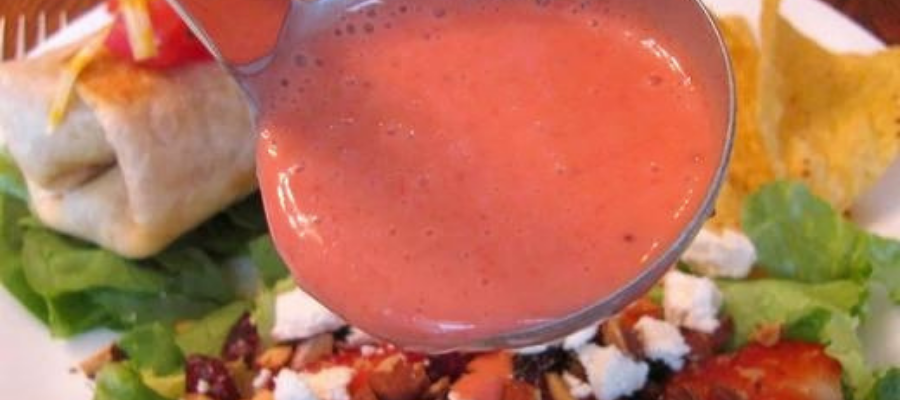 Fresh Strawberry Salad Dressing