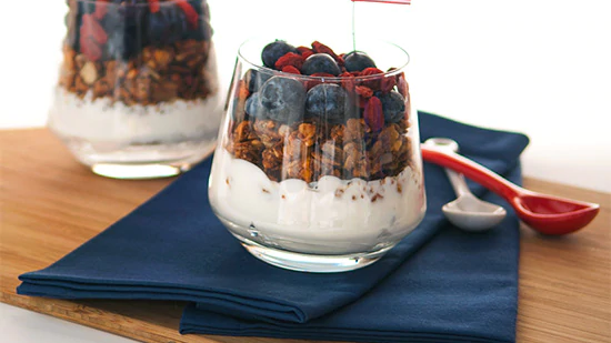 Image of Super Berry Parfait Recipe