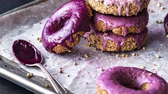 Image of Maqui Glazed Donuts Recipe