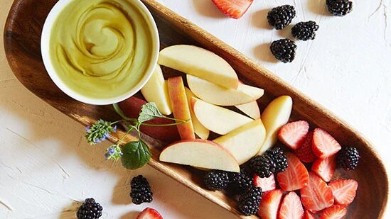 Image of Matcha Yogurt Dip Recipe