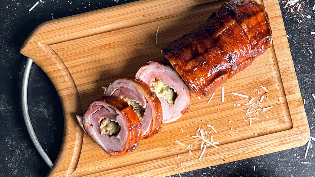BBQ Stuffed Pork Tenderloin | Brian Leigh