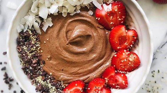 Image of Cacao Maca Mousse Recipe