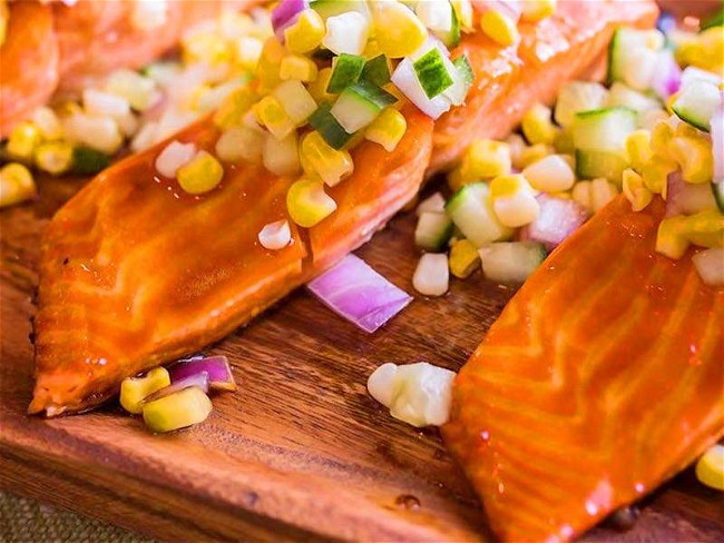 Image of Sweet Orange Salmon Recipe