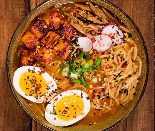 Spicy Tofu Ramen – Mike's Mighty Good